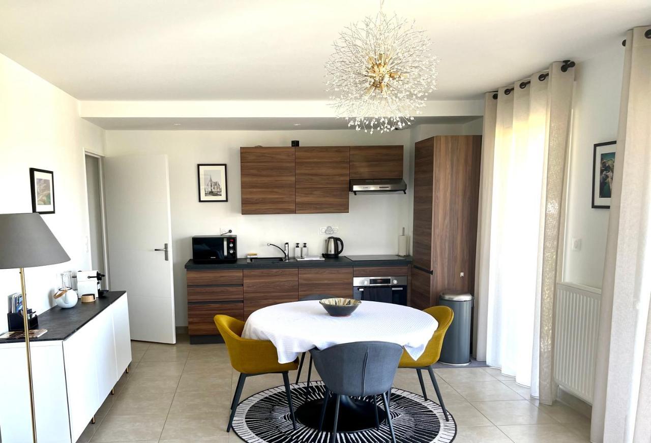 Bella Cruz 66 M2 Prestations Premium, Wifi, Balcon, Parking Avec Borne De Recharge Electrique, Plage Prieure, Commerces Ντινάρ Εξωτερικό φωτογραφία